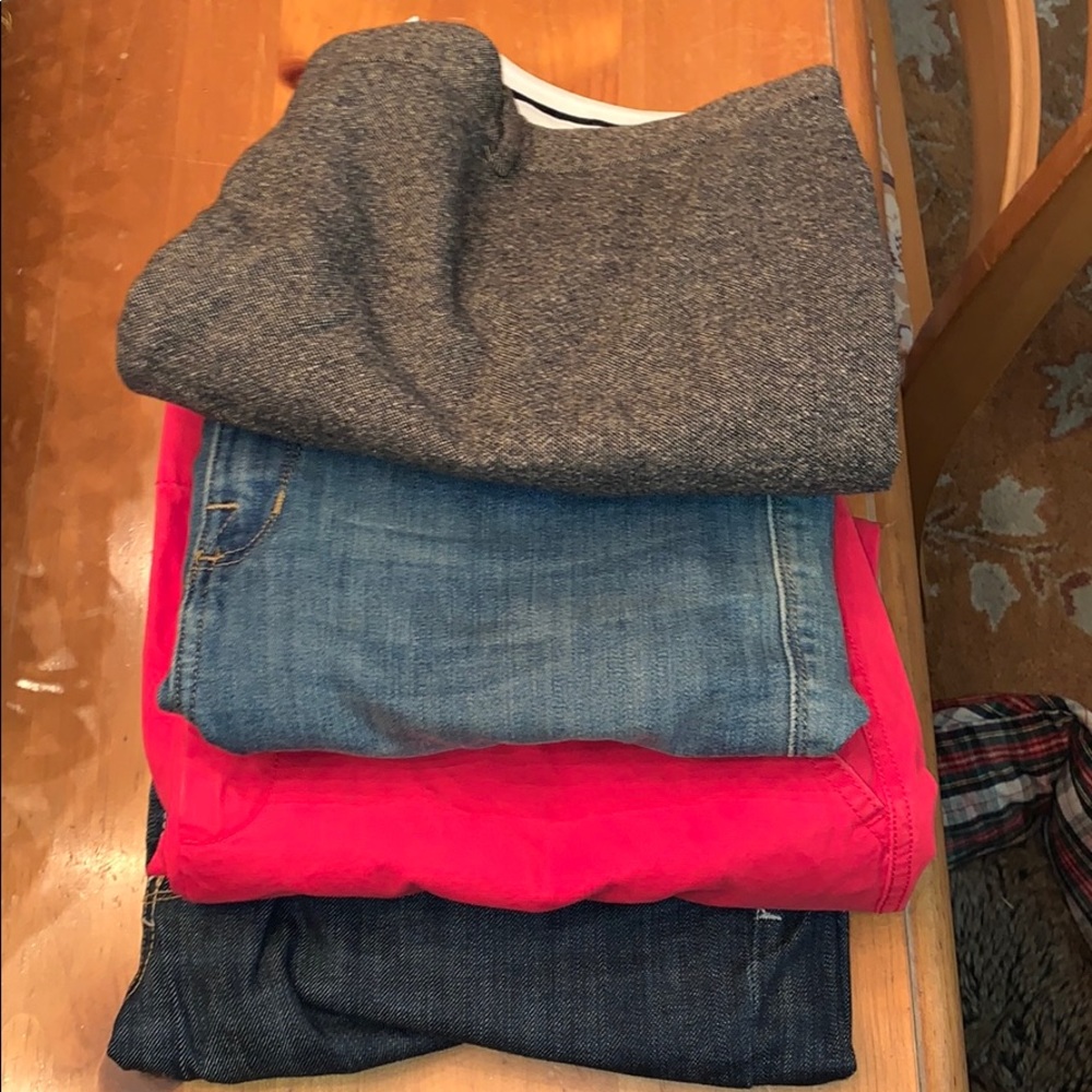 4 pairs of pants!!!